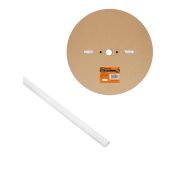 Термоусаживаемая трубка ТУТнг 6/3 белая (100 м/ролл) TDM