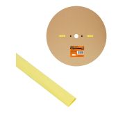 Термоусаживаемая трубка ТУТнг 8/4 желтая (100 м/ролл) TDM