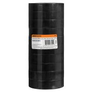 Изолента ПВХ 0,13*15мм Черная 20метров TDM