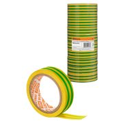 Изолента ПВХ 0,13*15мм Желто-Зеленая 10метров TDM