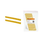 Маркер наборный - символ «A» желтый 1,5 мм2 (150 шт.) TDM