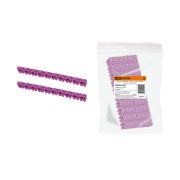 Маркер наборный - символ «7» фиолетовый 2,5 мм2 (150 шт.) TDM