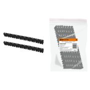 Маркер наборный - символ «0» черный 6 мм2 (100 шт.) TDM