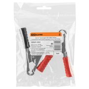 Зажим «крокодил» ЗК 100А 105мм в изоляции красный/черный  (1шт+1шт) TDM