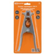 Зажим «крокодил» 500 А 200 мм для сварки  TDM