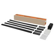 Муфта кабельная термоусаживаемая концевая, внутренней и наружной установки 150-240 кв.мм, 1кВ, ПВХ/СПЭ без брони, без наконечников 4ПКВНтп1-150/240-БН TDM