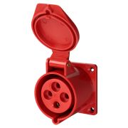 Розетка 424 скрытая 3Р+РЕ 32А 380В IP44 TDM