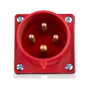 Вилка 524 стационарная 3Р+РЕ 32А 380В IP44 TDM