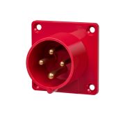 Вилка 614 скрытая 3Р+РЕ 16А 380В IP44 TDM