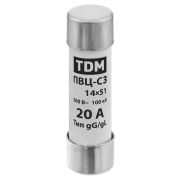 Плавкая вставка ПВЦ-С3 14х51 20А TDM