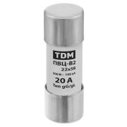 Плавкая вставка ПВЦ-В2 22х58 20А TDM