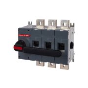 Рубильник ВНК-43-1 3П 1600А с установленной фронтальной ручкой управления TDM