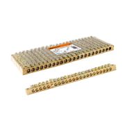 Шина «N» нулевая 6х9мм 22/2 (22 группы/крепеж по краям) TDM