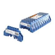 Шина «N» нулевая в изоляторе на DIN-рейку 8x12мм 6 групп инд. стикер TDM