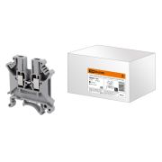 Зажим наборный ЗНН-2,5мм2 32А серый (Ph-C UK-2,5N) TDM