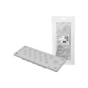 Кабельный ввод мембранный КВМ-16, ТЭП, RAL7035, IP54, 16 вводов TDM