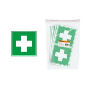 Знак 150х150мм «Медицинская аптечка» TDM