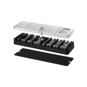 Коробка испытательная переходная ИКП (аналог ИК, ИКК, сталь) с прозр. крышкой TDM