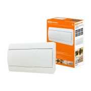 Бокс ЩРН-П-18модулей с белой крышкой навесной пластик IP40 TDM