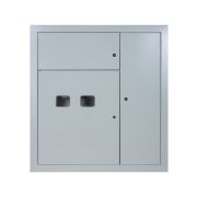 Корпус щита этажного 2 кв. модификация3 Народный (1010х950х160), ниша 920х860х140