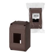 Бокс КМПн 1/4 для наружной установки IP20 «ЭКО» (бук) инд. штрихкод TDM