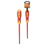 Отвертка шлицевая диэлектрическая тип SL6x150, серия «ЭкспертЭлектрик» TDM