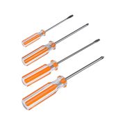 Набор отверток 4 шт.: SL3x75, SL5х100, PH1х75, PH2х100 (блистер), CS «Гранит» TDM