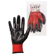 Перчатки полиэфирные «Контакт-Ойл», маслобензостойкое покрытие, 10, 15 кл., 45-47 г, 1 пара, TDM