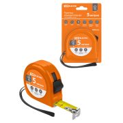 Рулетка, длина 5 м, стальная лента, ширина 19 мм, пластиковый корпус, «Гранит» TDM