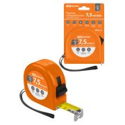Рулетка, длина 7.5 м, стальная лента, ширина 25 мм, пластиковый корпус, «Гранит» TDM