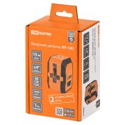 Лазерный уровень ЛУ-1(К), 15 м ± 1 мм/5 м, два луча, 635 нм, красный луч, резьба 1/4, «Гранит» TDM