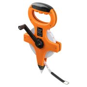 Мерная лента, 30 м х 13 мм, фибергласовое полотно, открытый корпус, штык для фиксации «Рубин» TDM