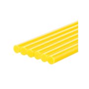 Клеевые стержни универсальные желтые, 7 мм x 100 мм, 6 шт, «Алмаз» TDM