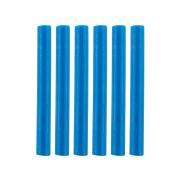 Клеевые стержни универсальные синие, 11 мм x 100 мм, 6 шт, «Алмаз» TDM