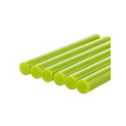 Клеевые стержни универсальные зеленые, 11 мм x 100 мм, 6 шт, «Алмаз» TDM