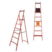 Стремянка диэлектрическая СД-2.0, 6 ступеней, высота площадки 2 м, до 50 кВ, «ЭкспертЭлектрик» TDM