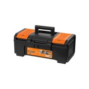 Ящик для инструментов ПРОФИ-16, 39х22х16 см, усилен., замок-автомат, лоток, органайзеры, «Рубин» TDM