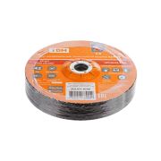 Круг шлифовальный, зачистной по металлу, 180х6х22,2 мм, тип 42, A24RBF, серия «Рубин», TDM