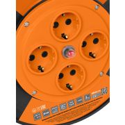 Удлинитель силовой УКз16-004 TDM (4 места/50м ПВС 3х1,5) УС1-43131