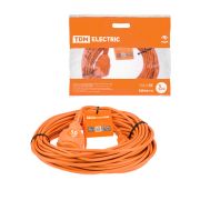 Удлинитель-шнур силовой на рамке УШ6 TDM (штепс. гнездо, 50м ПВС 2х0,75) У-11004