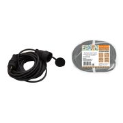 Удлинитель-шнур силовой каучук, КГ, IP44, штепс. гнездо с/з, 3500 Вт, 50 м Народный У1-12048