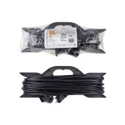 Удлинитель-шнур на рамке силовой народный ПВС 2200 Вт б/з, 30м, штепс. гнездо У-12007