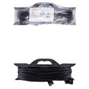 Удлинитель-шнур на рамке силовой народный ПВС 2200 Вт б/з, 40м, штепс. гнездо У-12008