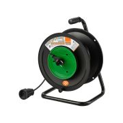 Удлинитель на катушке силовой народный с 1 выносной роз. ПВС 1300 Вт б/з, 20м УС-11081
