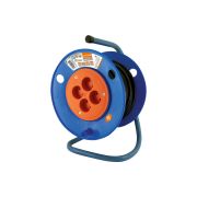 Удлинитель на катушке силовой народный 4 гнезда ПВС 2200 Вт с/з, 30м УС1-42125