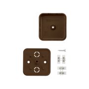 Коробка распаячная КР 50х50х20 ОП бук, с клем. колодкой, IP40, инд. штрихкод TDM