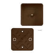 Коробка распаячная КР 75х75х28 ОП бук IP40, инд. штрихкод TDM