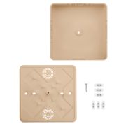 Коробка распаячная КР 100х100х29 ОП сосна, с клем. колодкой, IP40, инд. штрихкод TDM