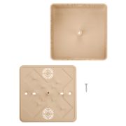 Коробка распаячная КР 100х100х44 ОП сосна IP40, инд. штрихкод TDM