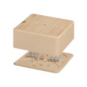 Коробка распаячная КР 100х100х44 ОП сосна, с клем. колодкой, IP40, инд. штрихкод TDM